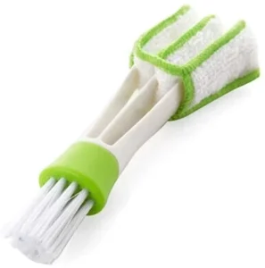 Portable Double Ended Brush Car Air Conditioner Vent Cleaner Brush Dusting Blinds Keyboard Cleaning Brushes for Corner Clean