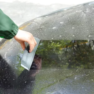 Portable Dust & Water Remover Silicone Water Wiper Blade Car Mirror Shower Glass Squeegee
