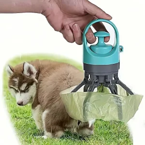 Portable Eco Friendly Foldable Dog & Cat Pooper Scooper No Touch Poop Pick Up Outdoor Cleaning Tools Dog Supplies