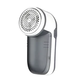 Portable Electric Fabric Shaver and Lint Remover Machine Plastic Cleaning Device with Brush Accessory for Clothing and Sweaters