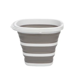 Portable Foldable PP Material Water Bucket Lightweight Easy Storage for Travel Sketching Household Use Cleaning Tool