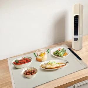 Portable Foldable Silicone Electric Food Warming Tray Mat Fast Heating