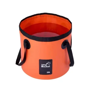 Portable Folding Water Bucket Collapsible Wash Basin Folding Fishing Bucket for Travelling Camping Hiking Fishing
