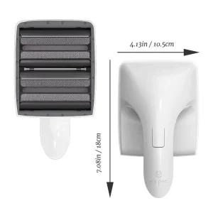 Portable Lint Cleaner for Dog Cat Hair Pet Fur Remover for Couch Carpet Clothes and Bed Reusable Roller Pet Hair Remover Tool