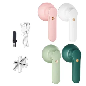 Portable Lint Remover Plastic Clothes Reusable Pet Hair Roller Shaver and Fuzz Fabric Brush for Home