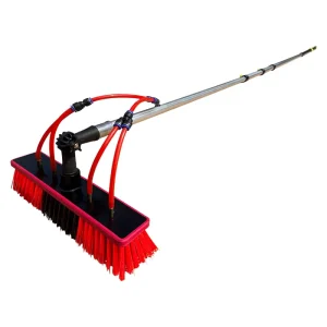 Portable Long Telescopic Brush Water Pump Battery Easy Carry Cleaning Tools for Solar Panel Built in Panel Cleaning Machine
