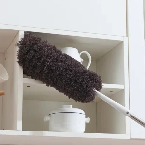 Portable Microfiber Extendable Duster Cleaning Brush with Telescopic Handle for House Cleaning
