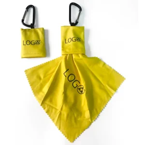 Portable Microfiber Lens and Eyeglass Cleaning Cloth Sublimation Printed Factory
