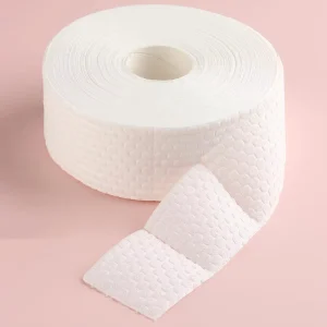Portable Mini Nail Polish Remover Pads Lint Free Cotton Wipes for Gel Nail Dust Cleaning and Degreasing for Spa Use