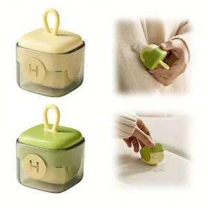 Portable Mini Pet Hair Remover Roller Square Lint Roller Reusable Washable Plastic Design Lint Roller for Dog Cat