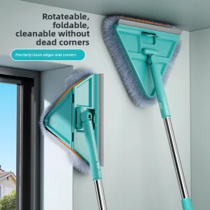 Portable Multi Purpose Glass Cleaning Tool Set for Home Use Includes Cleaning Brush Hand Style Plastic Material
