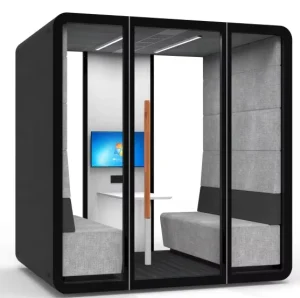 Portable Office Phone Booth for Private Work Space and Meetings