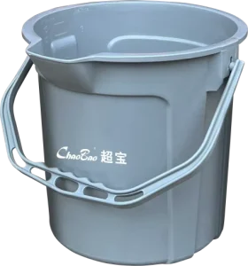 Portable PE Plastic Bucket 10L 15L 14L Water Container for Household Use and Beach Mop Bucket