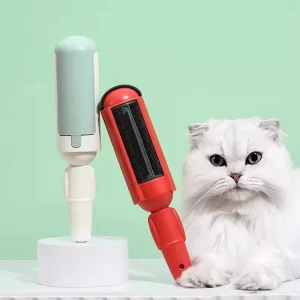 Portable Pet Dog Cat Hair Remover Roller Brush Fur Removal Tool Reusable Lint Pet Hair Remover