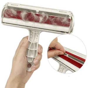 Portable Plastic Animal Self Cleaning Roller Hair Remover Roller Sticky Reusable Lint Dog Cat Brush Removal