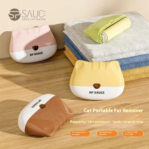 Portable Powerful Plastic Lint Remover Household Clothes and Hair Cleaner with Pet Dust Washable Feature for Pet Grooming