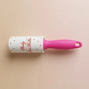 Portable Reusable Lint Roller Pet Hair Fluff Remover Sticky Pet Dust Remove Cleaning Tape with Lint Roller