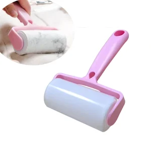 Portable Silicone Sticky Brush Washable Clothes Clean Roller and Reusable Floor Cleaning Adhesive Roller Novelty Gifts