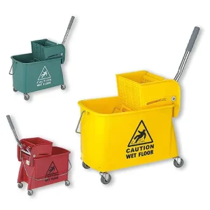 Portable Single Bucket Water Extraction Vehicle Wringer Single Use PP Folding Mop Bucket