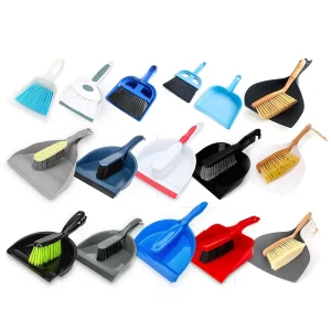 Portable Small Broom Dust Pan With Brush Table Desk Cleaner Keyboard Waste Hand Cleaning Tool Plastic Mini Dustpan And Brush Set