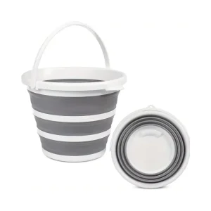 Portable Space-Saving PP Plastic Collapsible Folding Bucket for Kitchen Outdoor Camping Hiking Multipurpose Bucket Water Storage