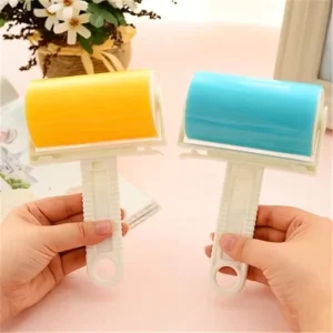 Portable Sticky Clothes Lint Remover Washable Reusable Gel Cleaner Dog Cat Hair Remover Fabric Shaver Roller