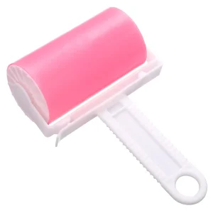 Portable Sticky Hair Roller Washable Roller Brush to Remove Clothing Dust Cleaning Roller Brush