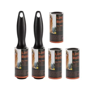 Portable Travel Plastic Lint Roller Manual Tear Off Paper Garment Hair Remover Pet Dirt Cleaner Washable Tool