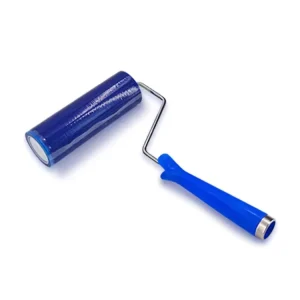 Portable Washable Reusable Lint Adhesive PE Tacky Dust PCB Screen Aluminum Cleaning Manual Sticky Roller