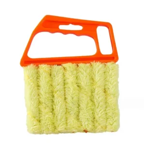 Portable Window Cleaning Brush Washable Home Cleaning Tools Microfiber Venetian Blind Brush Kitchen Accessories