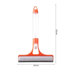 Portable and Compact Manual Tool Wiper Equipped with a Brush for Cleaning and a Spray Bottle