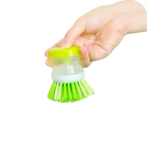 Pot Household Tools & Accessories Dish With Soap Dispenser Cleaning Products Dishes Brush