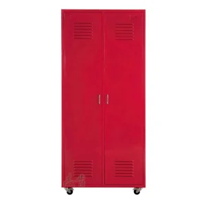 Powder-Coated Steel Folding Wardrobe for Kids’ Bedroom