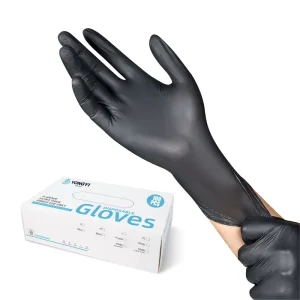 Powder Free Disposable Blue Nitrile Examination Disposable Gloves Household Gloves