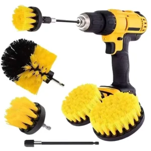 Power Scrubber Nylon Cleaning Brush Kit Cordless DIY Industrial Grade Pool Tile Scrubber OEM Customizable