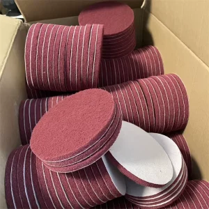 Power Tool Accessories High Density Industrial Round Scrubbing Scouring Pad