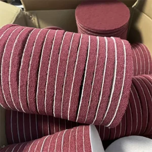 Power Tool Accessories Reusable Industrial Round Scrubbing Scouring Pad