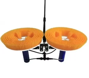 Powered Electric Solar Panel Cleaning Brush with Telescopic Handle for Solar Power System Cleaning Tool