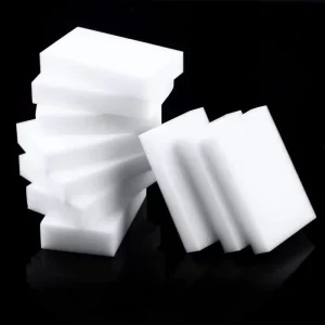 Powerful Cleaning Products Nano Sponge for Stubborn Stain Removal White Melamine Sponge Non Toxic & High Absorption