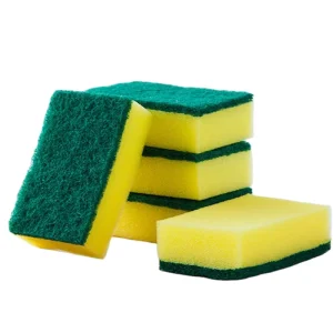 Powerful Kitchen Cleaning Polyurethane Sponge Scouring Pad Scrub Sponges Daily Use Dish Wash Sponge