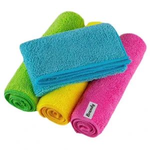 Premium All Purpose Home Dusting Cloth Cleaning Rags Absorbent Microfiber Cloth