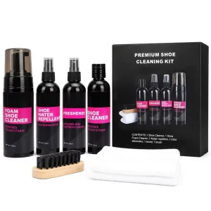 Premium Factory Custom Eco Friendly Shoe Care Kit Stain Remover Natural Sneaker Shoe Cleaning Kit
