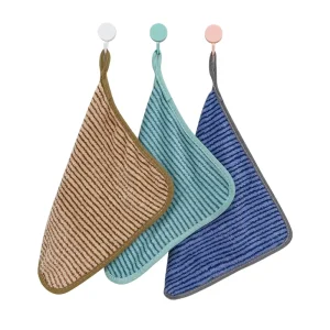 Premium Lint Free Microfiber Square Dish Towel Eco Friendly Highly Absorbent & Fast Drying for Table and Dishwashing