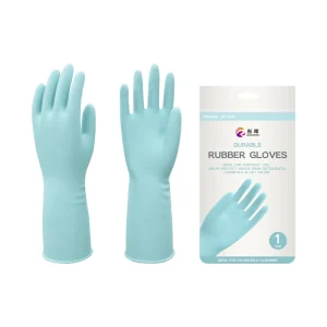 Premium Reusable Soft Comfort Elastic Household Latex Gloves Waterproof Durable Eco-Friendly Extra Grip Leak-Proof Car Wash