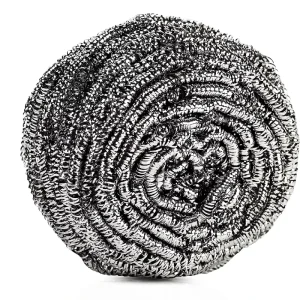 Premium Stainless Steel Scrubber Metal Scouring Pads Steel Wool Pads for Tough Kitchen Cleaning