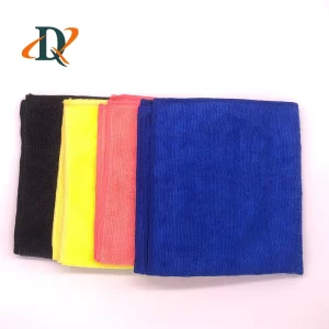 Premium Warp Knit Microfiber Auto Cleaning Cloth Scratch free Car Drying Towel High Density Warp knitted Fabric for Car Care