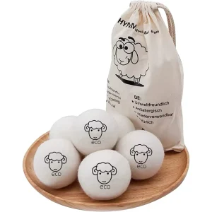 Premium Wool Dryer Balls Eco-Friendly Reusable Organic 100+ Colors Home Use Laundry Balls & Discs