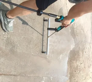 Pressure Washer Water Broom 64cm 6 Nozzles Use with High pressure Water Gun for Floor Cleaning