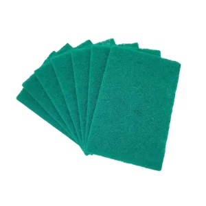 Price Green PA PET Industrial Scouring Pad Non Woven Abrasive Scouring Pad for Household Cleaning