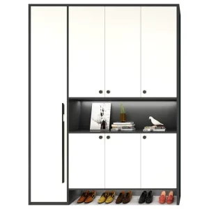 Price Home Aluminum Storage Shoe Cabinet Moisture proof Shoe Cabinet
